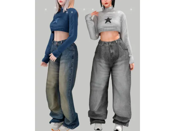 Alpha Coven mini set - The Sims 4 Custom Content