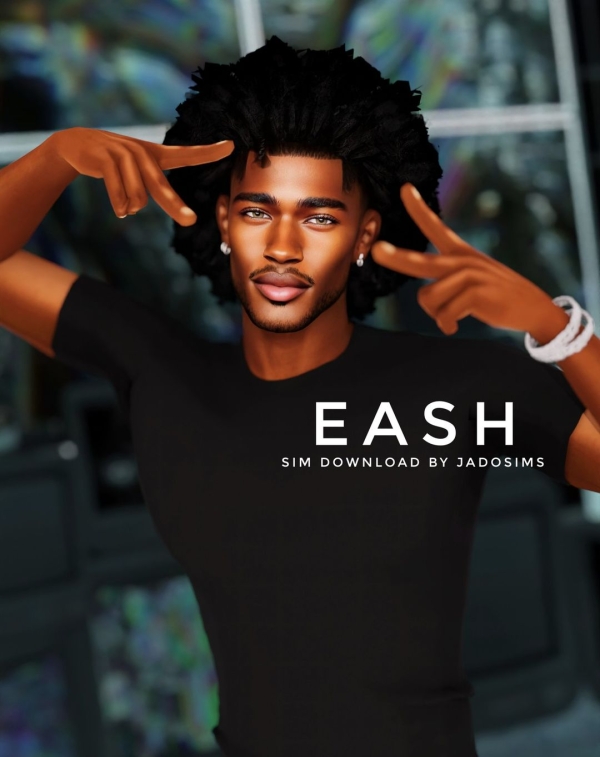 Alpha Eash (Sim Download) by shopwithflynnn - The Sims 4 Custom Content