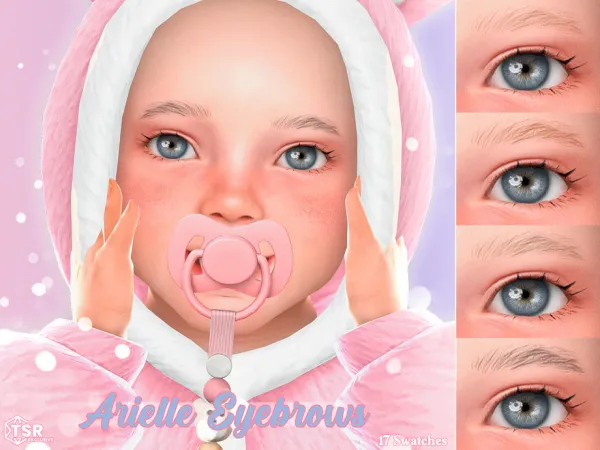 Mix Arielle Eyebrows by MSQSIMS - The Sims 4 Custom Content