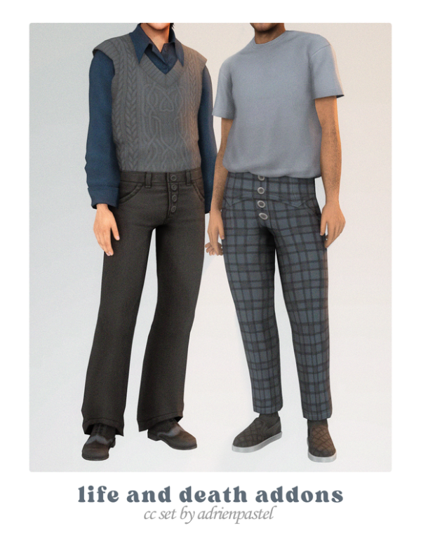 Maxis Match EP17 Life And Death Add Ons ll Male by simsfinds - The Sims 4 Custom Content