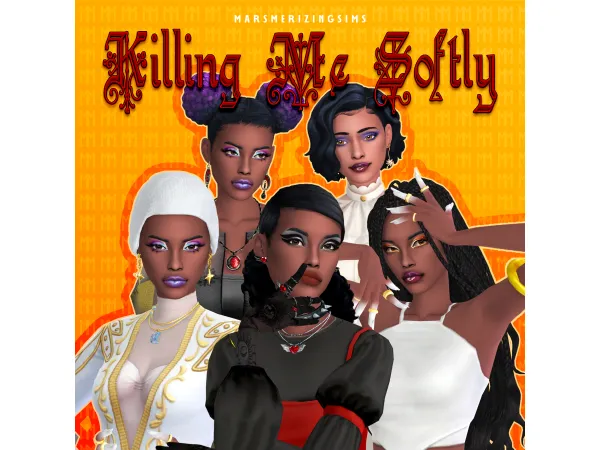 Maxis Match Killing Me Softly by marsmerizingsims - The Sims 4 Custom Content