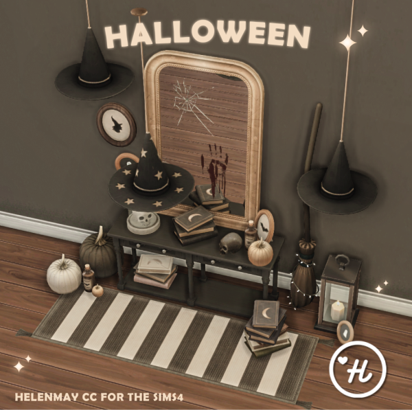 Maxis Match HALLOWEEN SET by simsfinds - The Sims 4 Custom Content