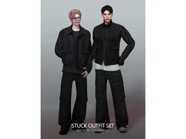 [RONA] Stuck Outfit Set