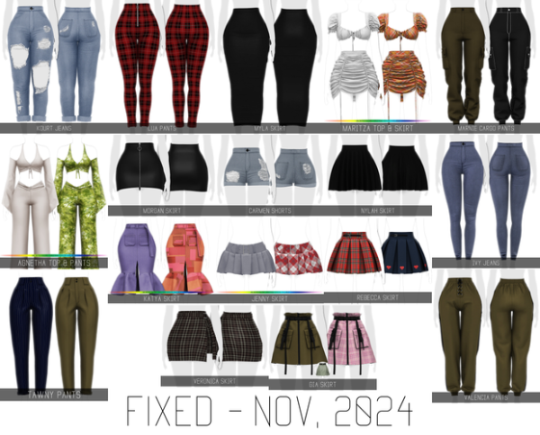 Mix FIXED by simsfinds - The Sims 4 Custom Content