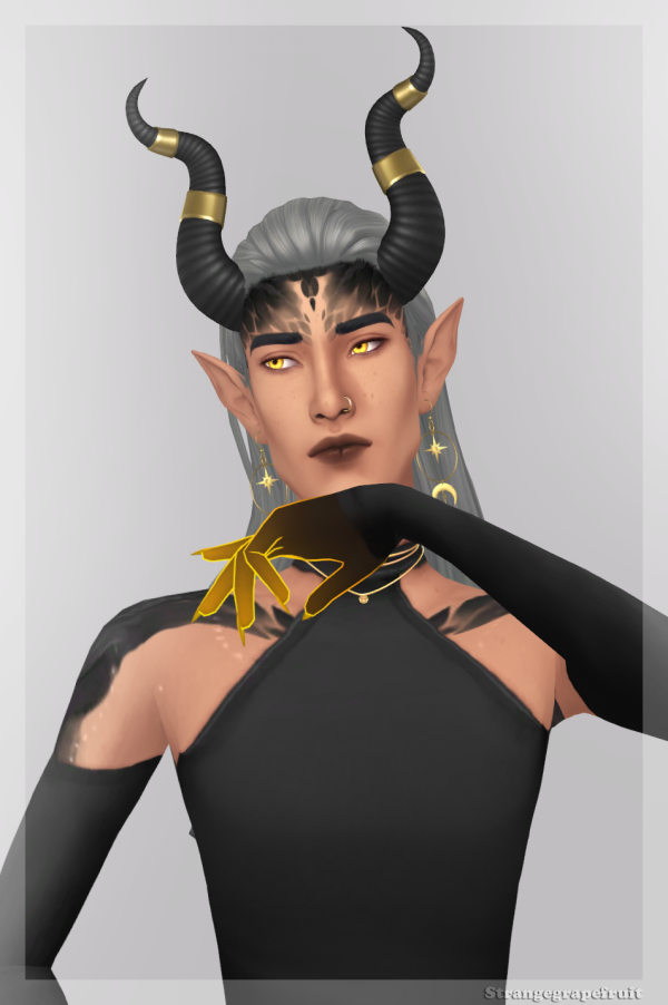 Maxis Match Blazing Horns by simsfinds - The Sims 4 Custom Content