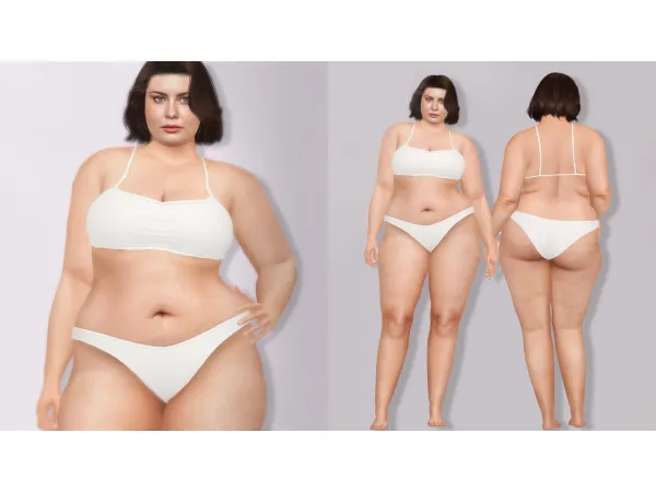 Mix Plus Size Fantasy Preset by Thisisthem - The Sims 4 Custom Content