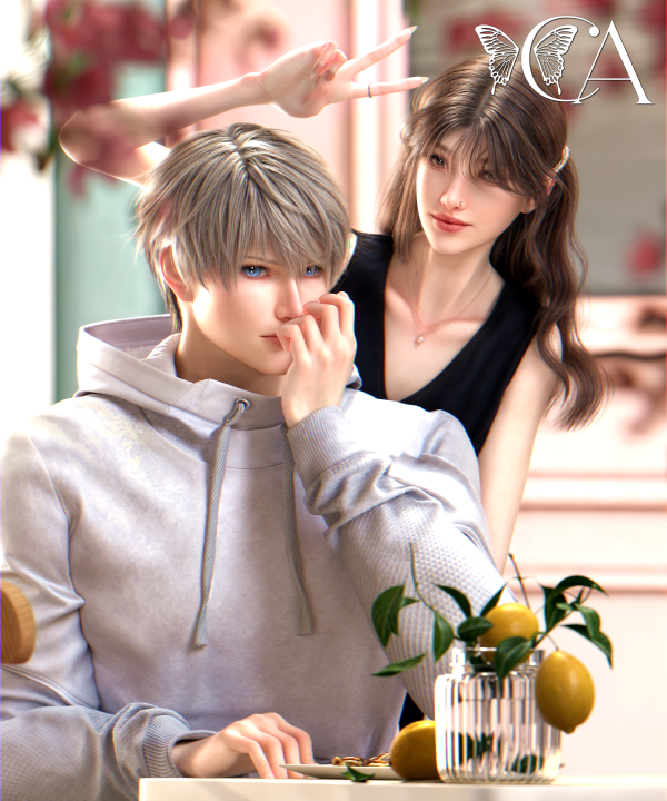 Mix [CA3] LOVE DS 1 POSEPACK by chicaura - The Sims 4 Custom Content