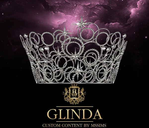 Alpha GLINDA CROWN by simsfinds - The Sims 4 Custom Content