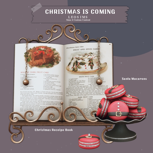 Mix Christmas Is Coming by leosims4cc - The Sims 4 Custom Content