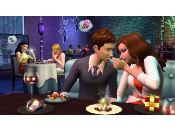 Mix Date in Restaurant fix by mitchsimmer - The Sims 4 Custom Content