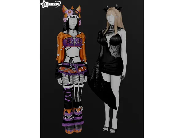 Maxis Match Halloween 2024 [11 Items] by Learxfl - The Sims 4 Custom Content
