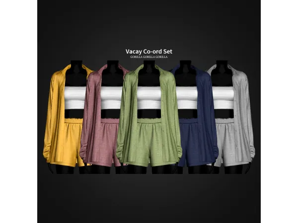 Vacay Co-ord Set by gorillax3