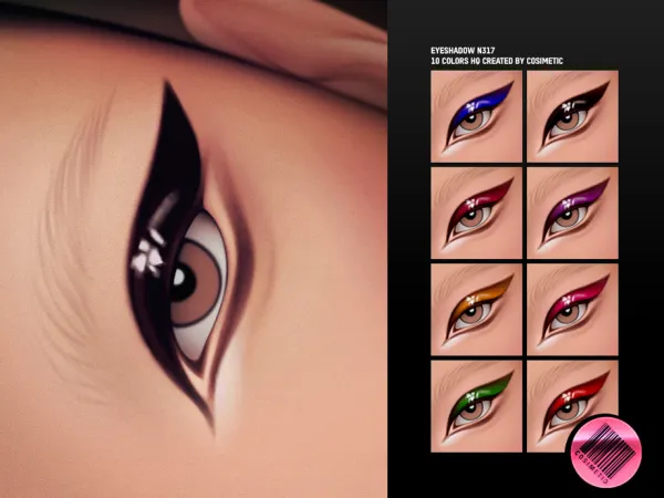 Maxis Match Gothic Eyeshadow N317 by thesimsresource - The Sims 4 Custom Content