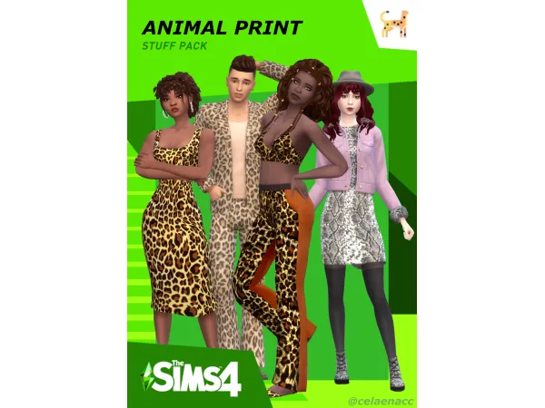 Animal Print Stuff Pack by Celaenacc