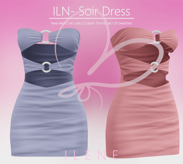 Maxis Match ILN Soir Dress by simsfinds - The Sims 4 Custom Content