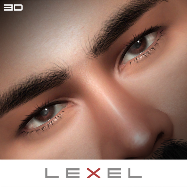 Mix Razer 3D eyelashes by lexel - The Sims 4 Custom Content