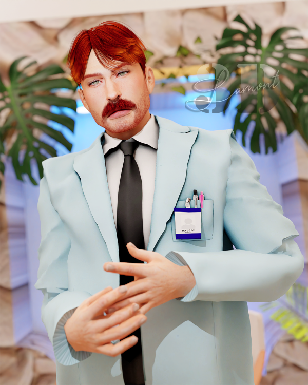 Mix doctor icaro male sim by lamontcreatorr - The Sims 4 Custom Content