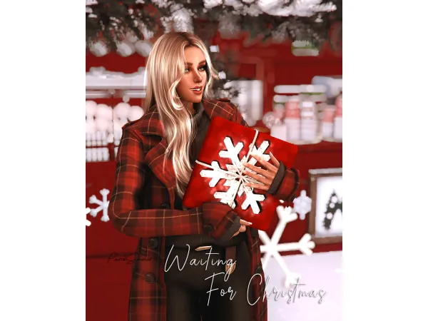 Mix Waiting For Christmas by ParisSimmer - The Sims 4 Custom Content