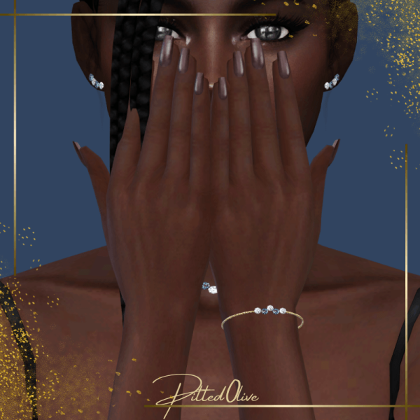 Mix Alexis Bracelet by pitted0live - The Sims 4 Custom Content