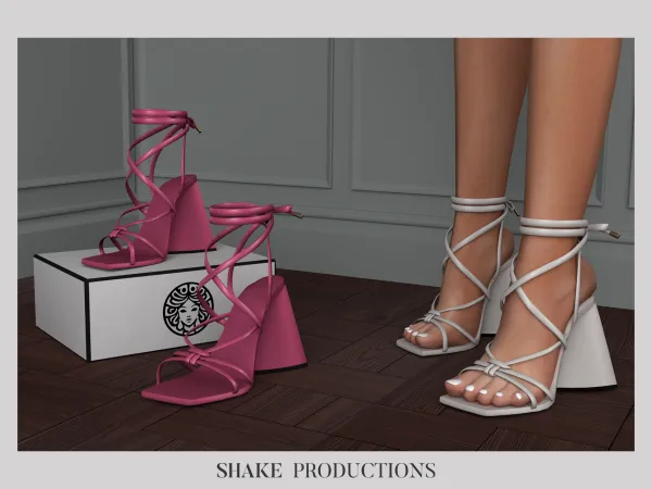 Alpha Lana High heels by shakeproductions - The Sims 4 Custom Content