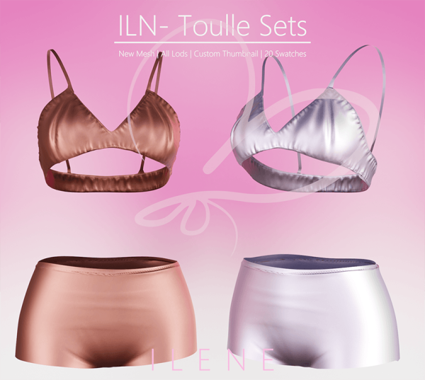 Mix ILN Toulle Set by simsfinds - The Sims 4 Custom Content