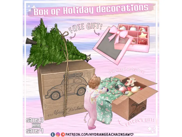 Day 1 Advent Calendar Gift by hydrangeachainsaw