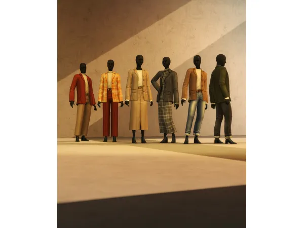 Maxis Match Autumn City III by rustysims - The Sims 4 Custom Content