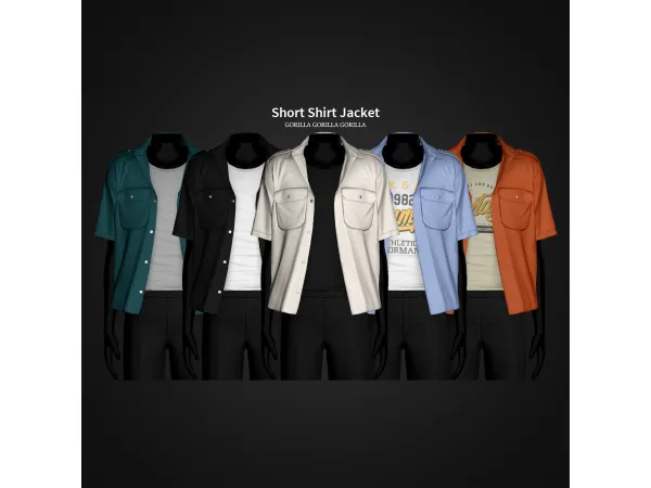 Short Shirt Jacket by gorillax3