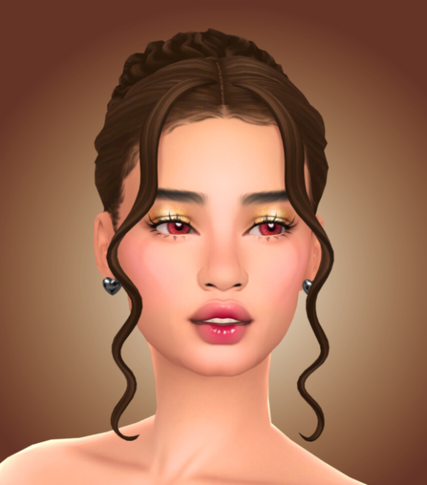 Maxis Match Snooty Glitter Eyeshadow by simsfinds - The Sims 4 Custom Content