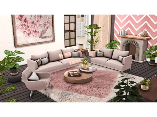 Aruela Living Room By miwisimsie