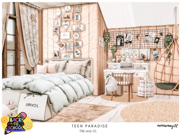 Alpha Teen Paradise by moniamay72 - The Sims 4 Custom Content