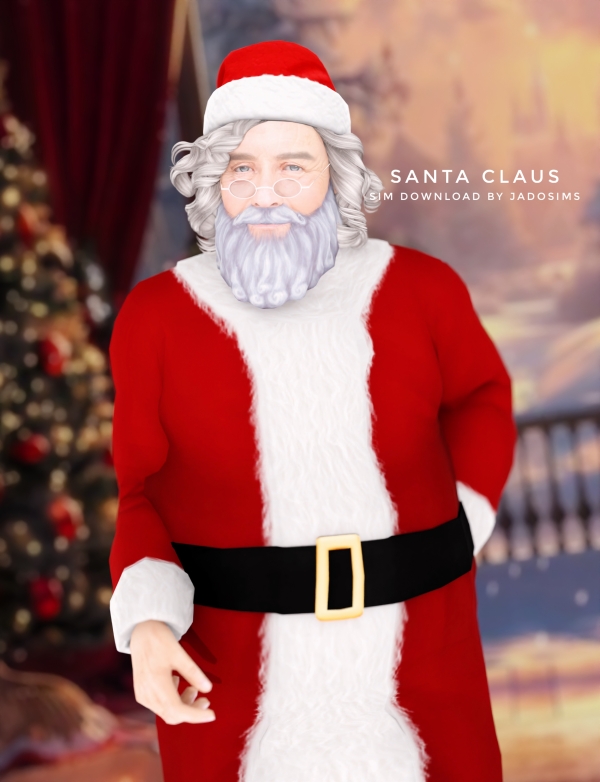 Alpha Santa Claus (Sim Download) by shopwithflynnn - The Sims 4 Custom Content