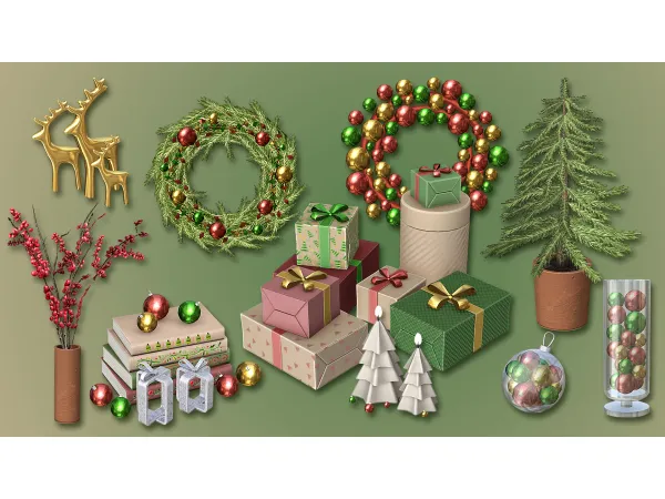 Alpha TAVI DECOR by Soloriya - The Sims 4 Custom Content