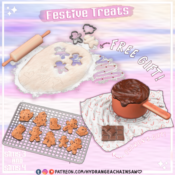 Mix Day 4 Advent Calendar Gift by simsfinds - The Sims 4 Custom Content