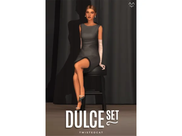 Maxis Match Dulce Set by TwistedCat - The Sims 4 Custom Content