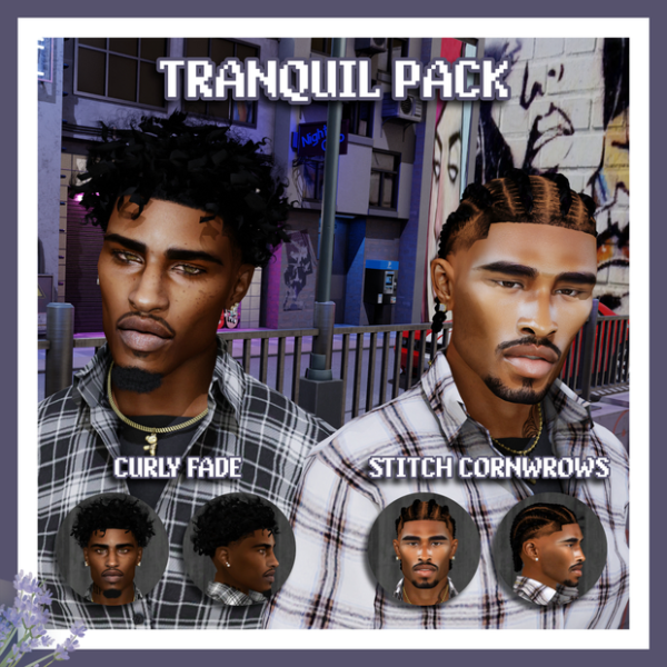 Mix TRANQUIL PACK by simsfinds - The Sims 4 Custom Content
