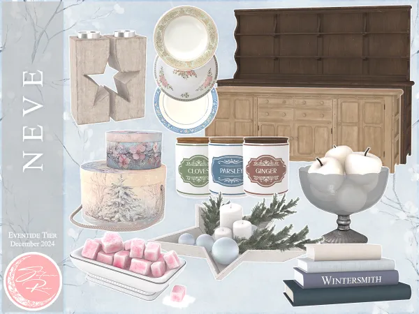 Alpha SolunaRae Neve Set - The Sims 4 Custom Content