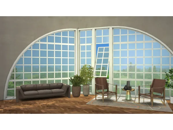 Mix SPACE WINDOWS PART 2 by modcollective - The Sims 4 Custom Content