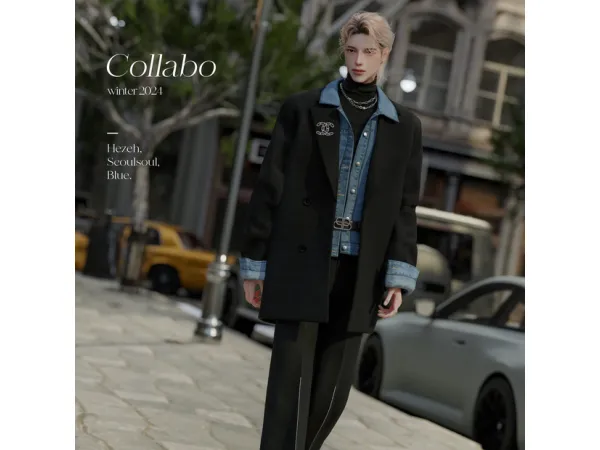 Mix [Collabo] Hezeh x Seoulsoul X Blue - The Sims 4 Custom Content