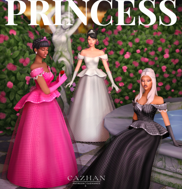 Maxis Match [Princess] clothing accessory by simsfinds - The Sims 4 Custom Content