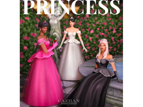 [Princess] clothing & accessory by cazhancc