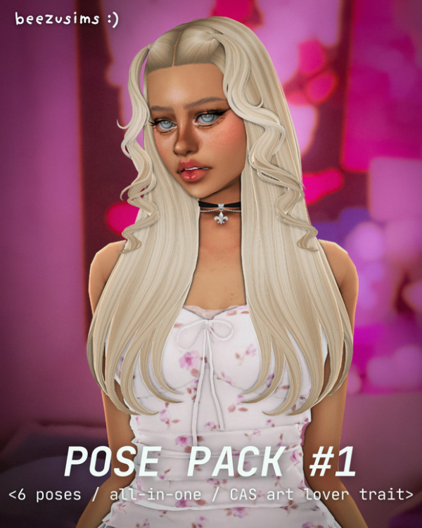 Mix POSE PACK 1 by simsfinds - The Sims 4 Custom Content