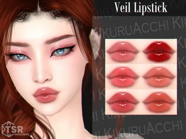 Mix Veil Lipstick by thesimsresource - The Sims 4 Custom Content