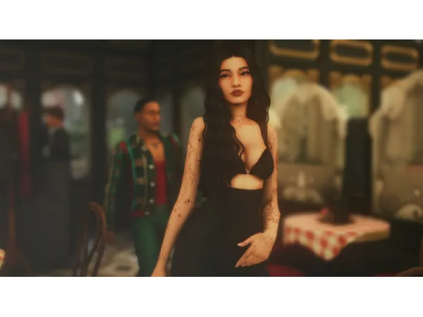 Mix Lou Maryam by simsfinds - The Sims 4 Custom Content