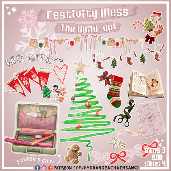 Mix Day 8 Advent Calendar Gift by simsfinds - The Sims 4 Custom Content