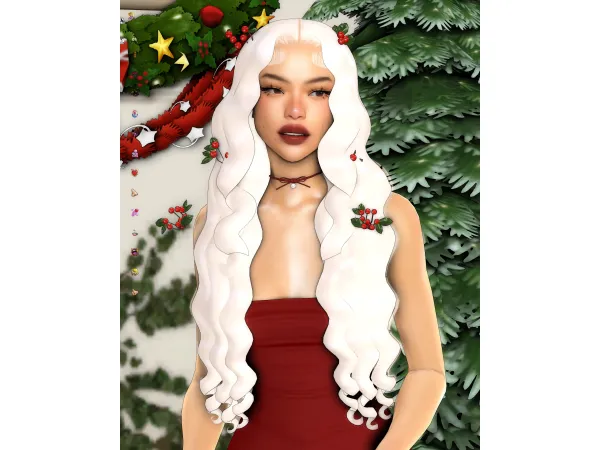 Mix december sim by deepmoon - The Sims 4 Custom Content