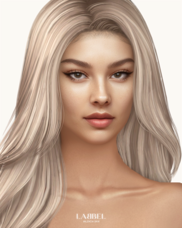 Alpha VALENCIA SKIN by simsfinds - The Sims 4 Custom Content