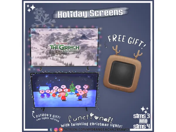 Maxis Match Day 11 Advent Calendar Gift by hydrangeachainsaw - The Sims 4 Custom Content