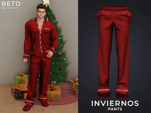 Alpha Inviernos (Pants) by Beto_ae0 - The Sims 4 Custom Content