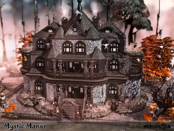 Maxis Match Mystic Manor by nesscasims - The Sims 4 Custom Content